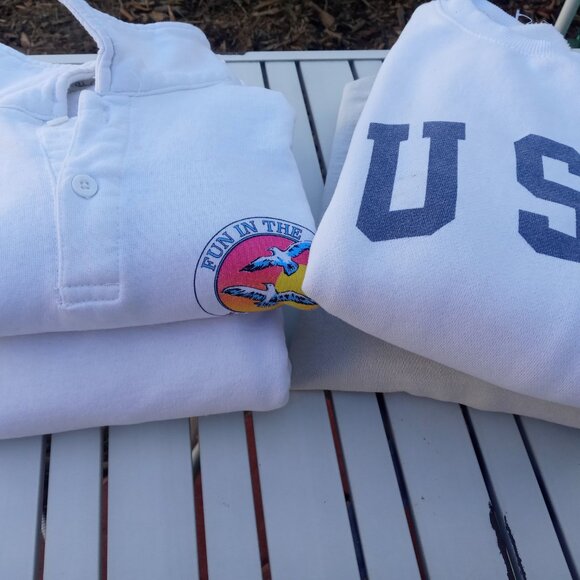 4 john galt brandy melville erica sweatshirts flaws malibu usa - Picture 1 of 9